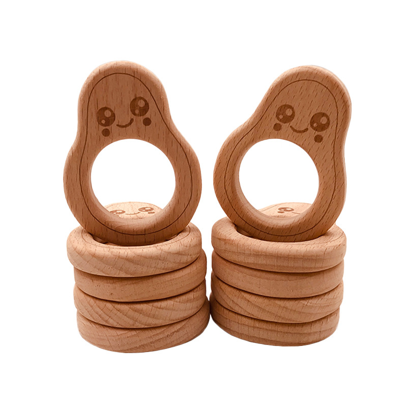 木质磨牙棒木质玩具榉木儿童木质小木马可定制木质磨牙棒批发