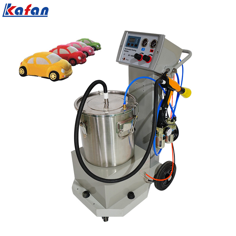 高压静电植绒机喷枪汽车内饰植绒机小型手动植绒机静电喷绒机