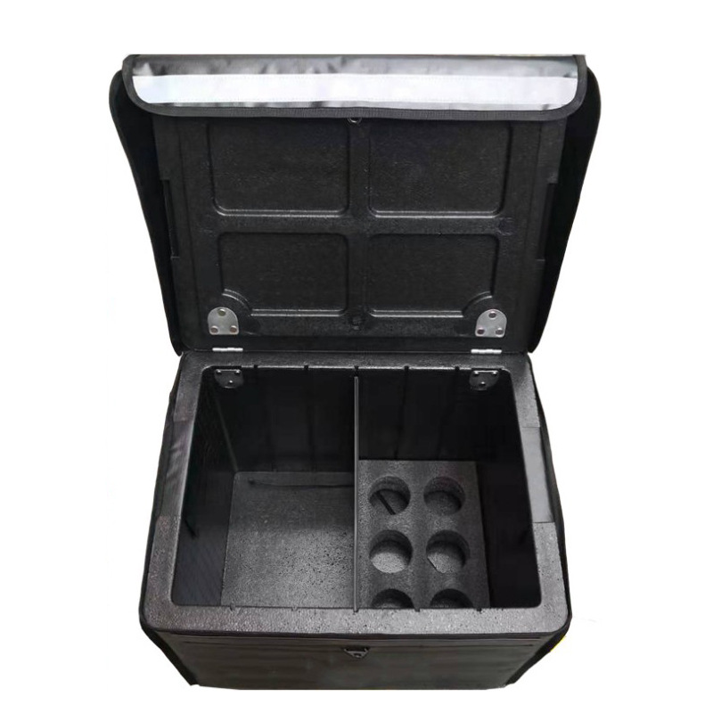 外卖箱送餐箱保温冷藏箱配送箱子保温包骑手装备杯托防洒饮料杯架