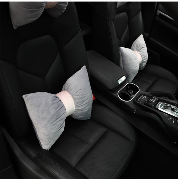 汽车用头枕网红靠枕护颈枕颈椎小枕头一对车上睡觉神器车载用品女