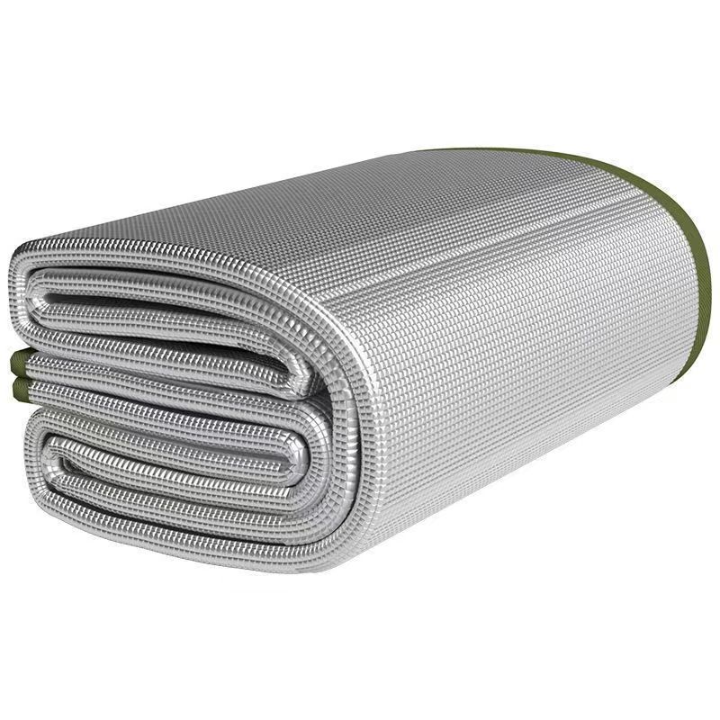 thickened aluminum film moisture proof pad outdoor picnic mat aluminum foil mat beach mat camping tent sleeping mat factory wholesale