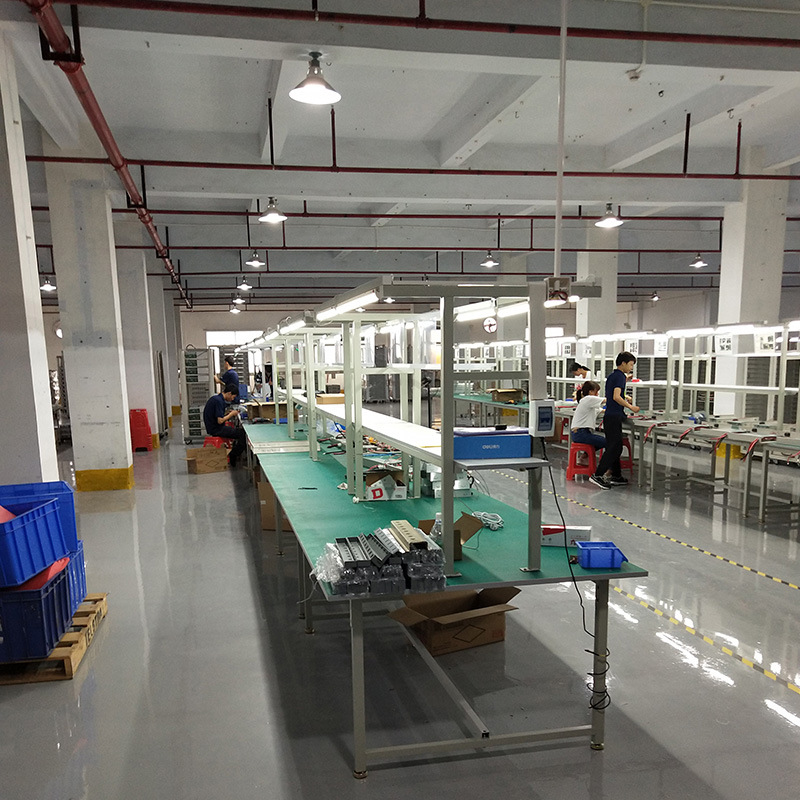 防静电工作台架子电子厂车间生产线装配维修打包桌双层重型流水线