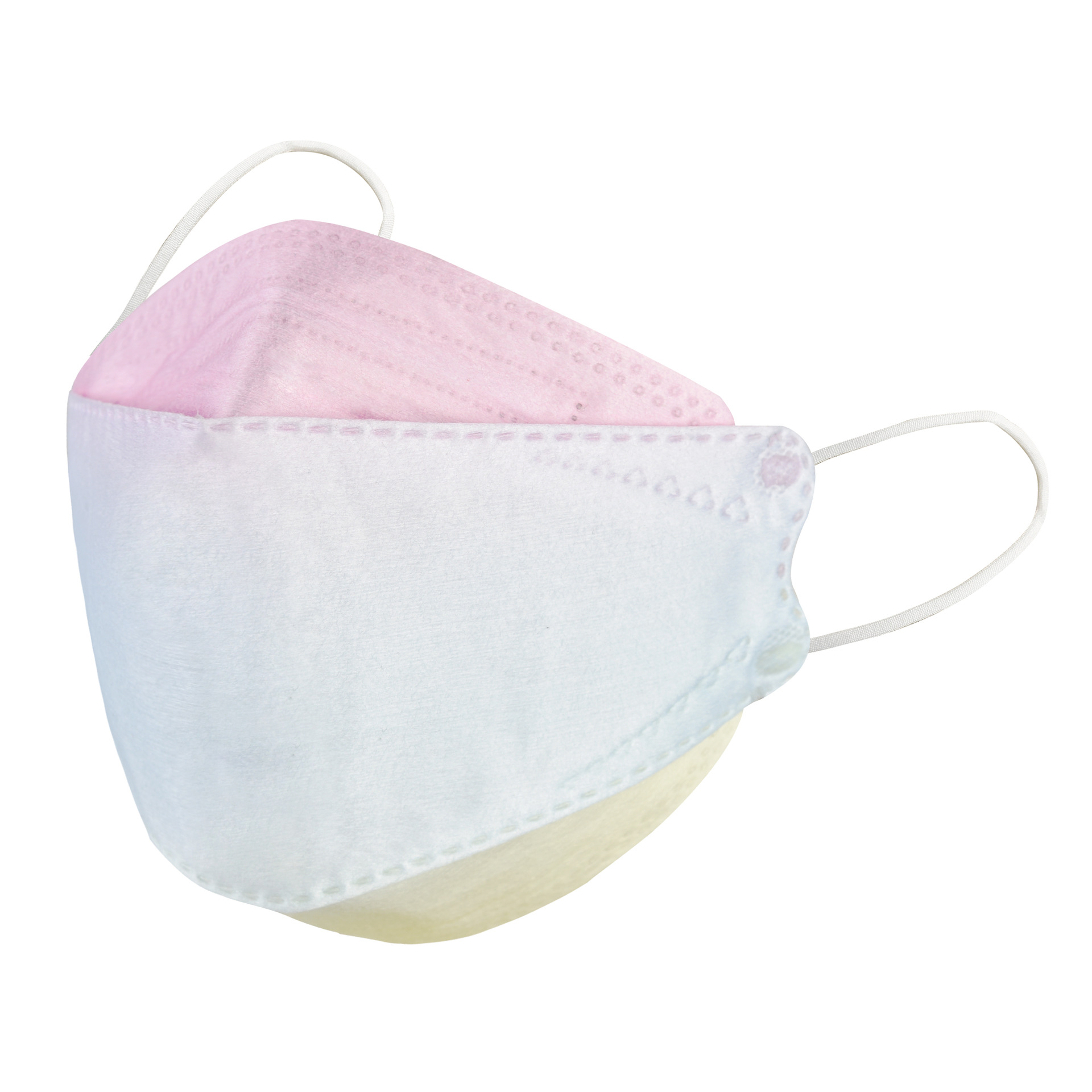 新款渐变色鱼嘴口罩kf943d立体防护口罩男女一次性防尘口罩批发