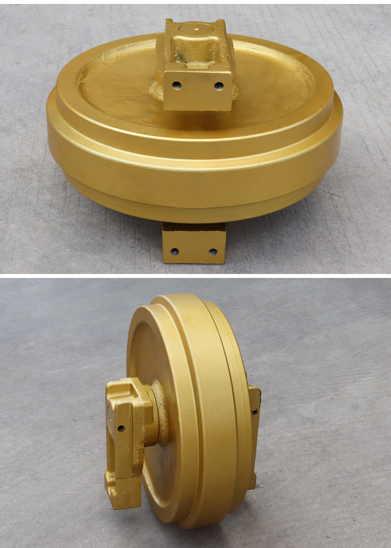 zch挖机矿山引导轮现代225挖机钩机加厚导向轮现代265/现代215