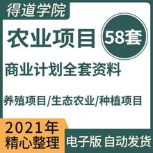 园观光项目建设规划设计养殖项目现代农业农村生态种殖商业计划书