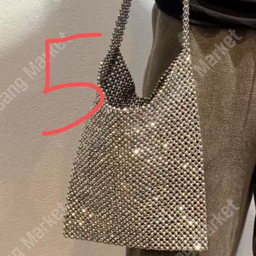 电镀双面欧美范手工编织串珠包 女包珠珠包 外贸串珠编织包包