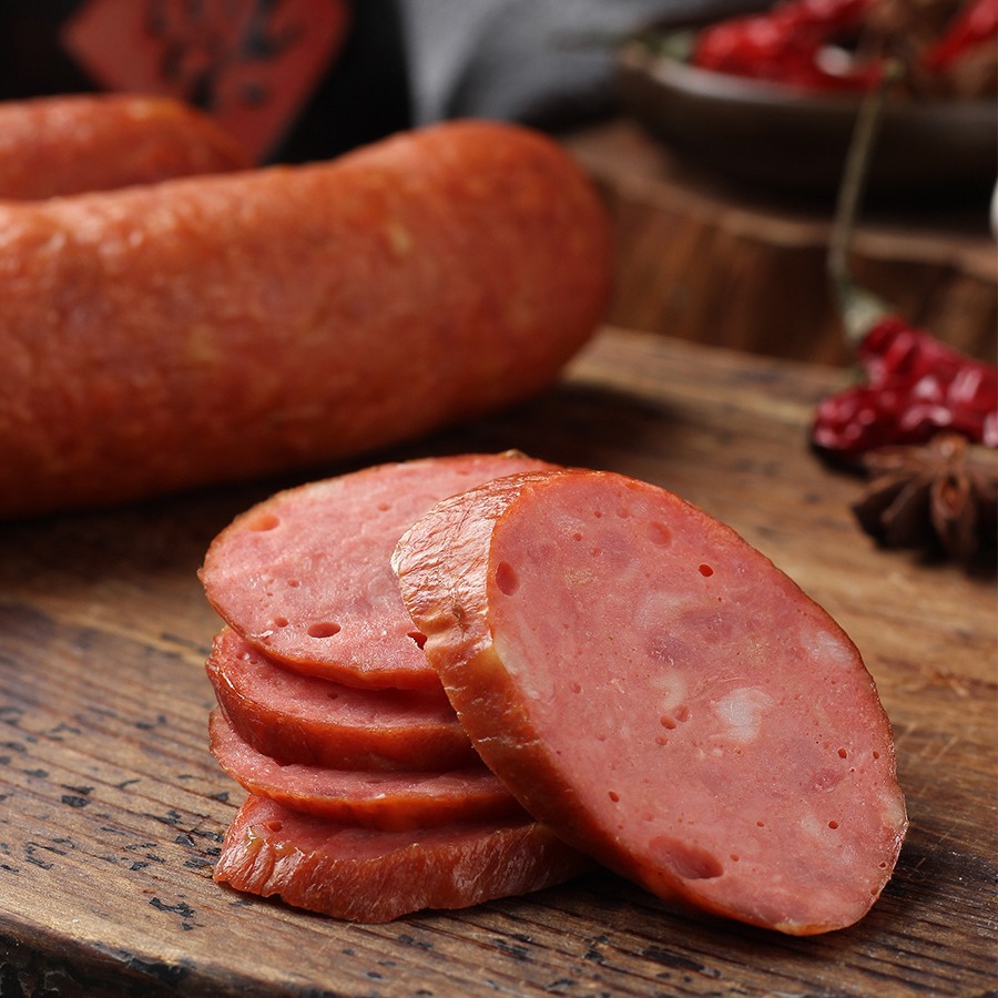 东北香肠老式大香肠红蒜肠非哈尔滨红肠正宗火腿肠猪肉肠东北特产-阿