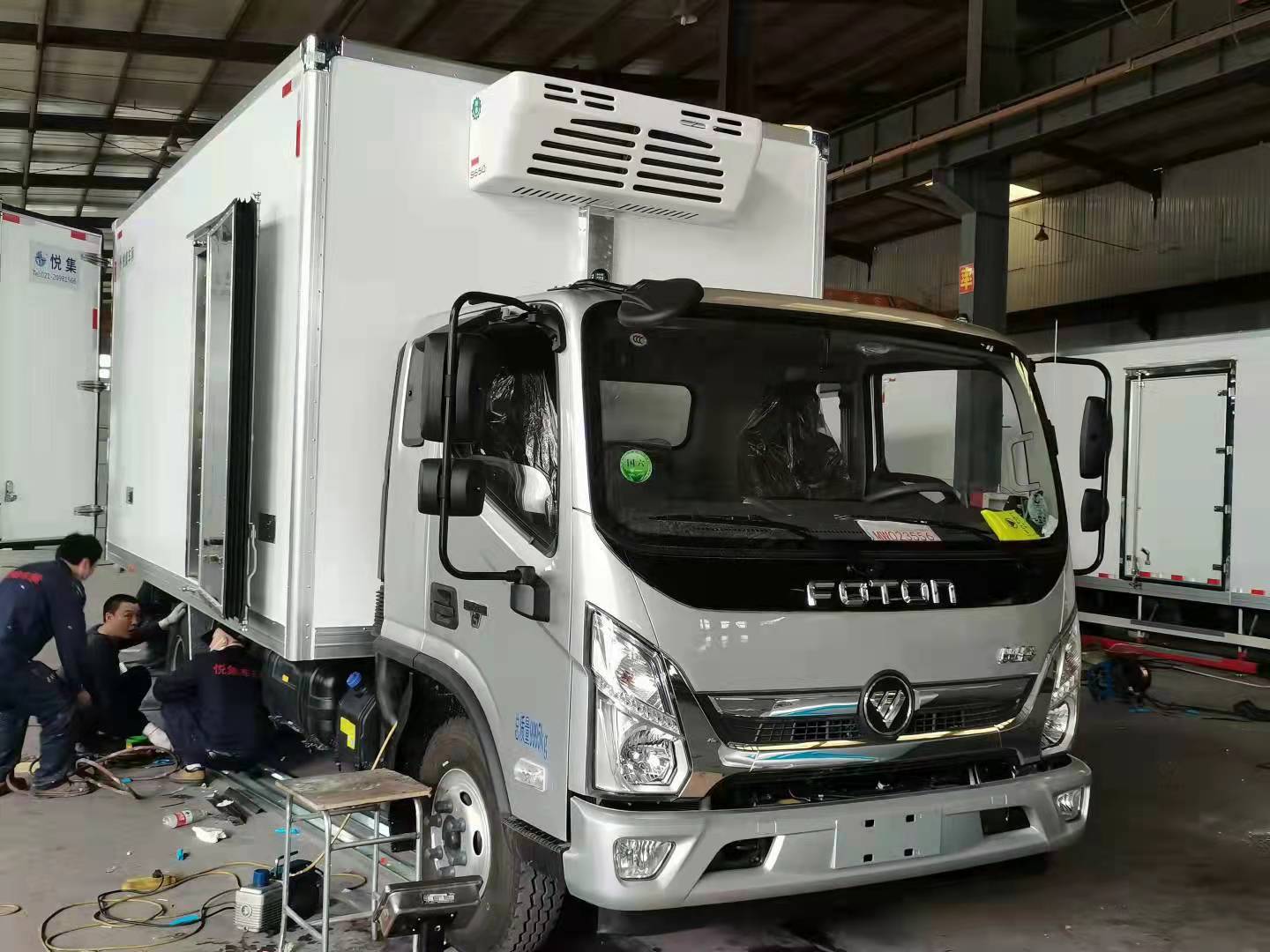 欧马克冷冻车冷藏车专用制冷机组上海松寒冷机