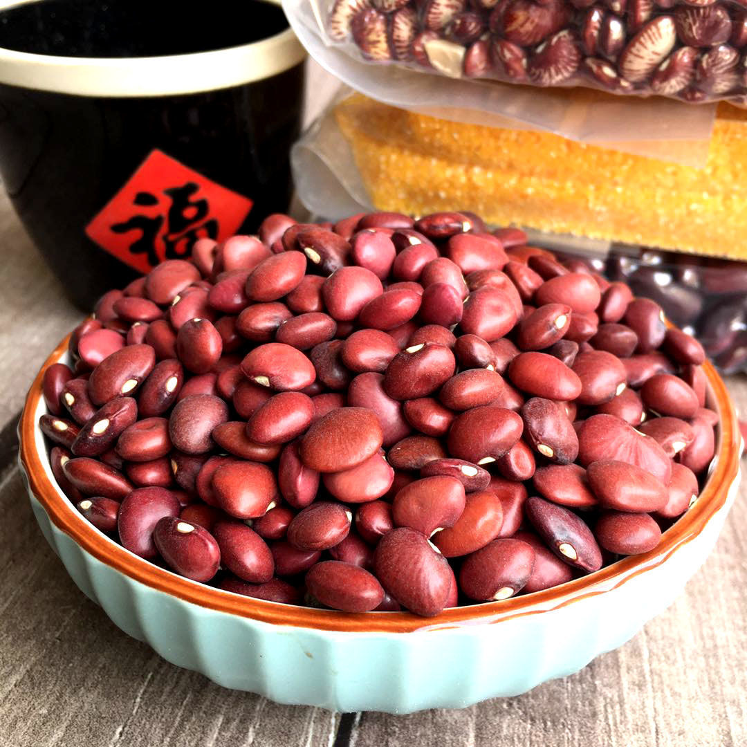 装小红扁豆1斤5斤红腰豆扁红芸豆新红扁豆小扁豆红豆豆类