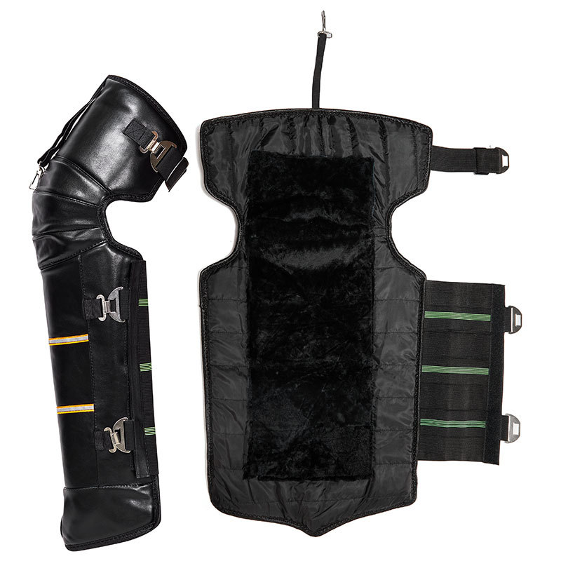 电动车护腿挡风骑摩托车冬天护膝盖护腿罩神器防风防寒保护套加绒