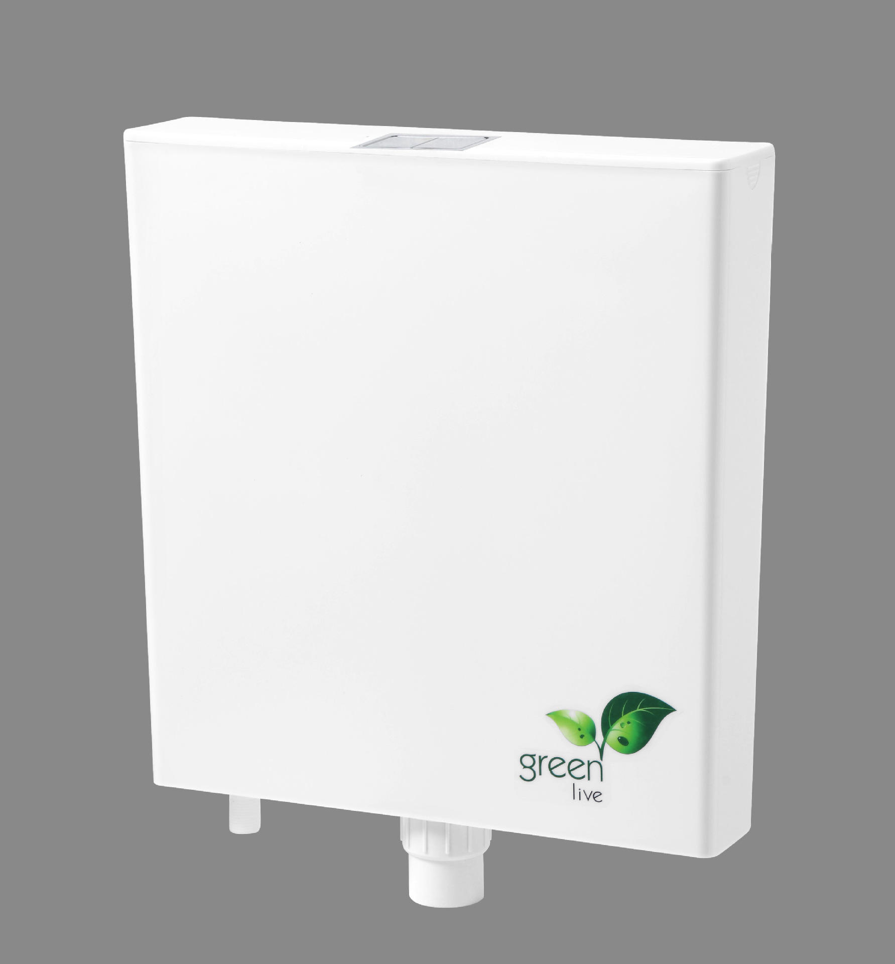 厂家供应蹲便器冲水箱 厕所冲水箱 双按式蹲便器水箱