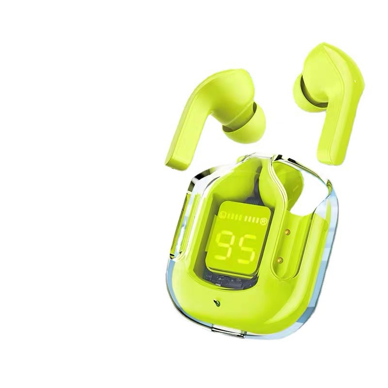 popular hk3 new transparent warehouse large power tws wireless mini in-ear macaron bluetooth headset