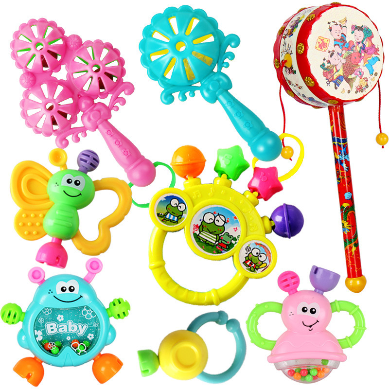 Baby Toys 0-1 Years Old Baby's Rattle 0-3-6-12 Months Newborn Baby's Rattle Crib Hanging Toys