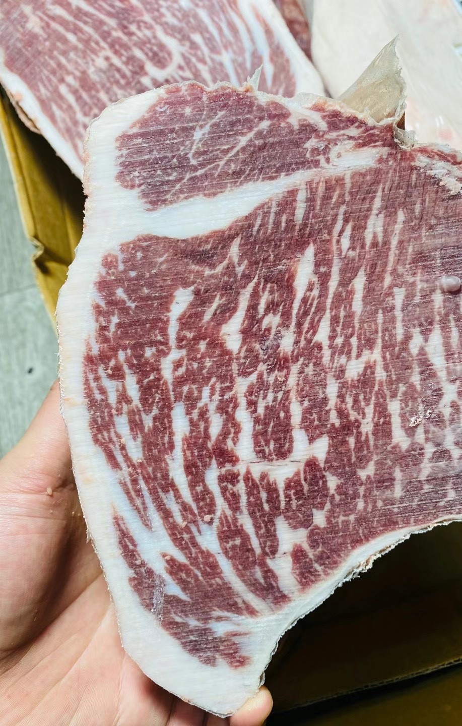 安格斯m3大米龙1000克国内外原切牛排牛肉原料批发