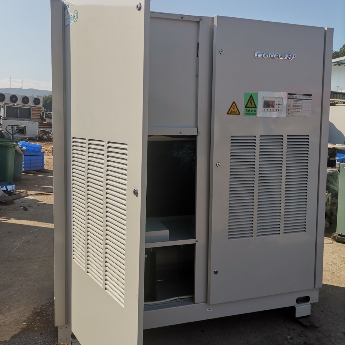 二手商用中央空调格力65e水冷柜机-阿里巴巴