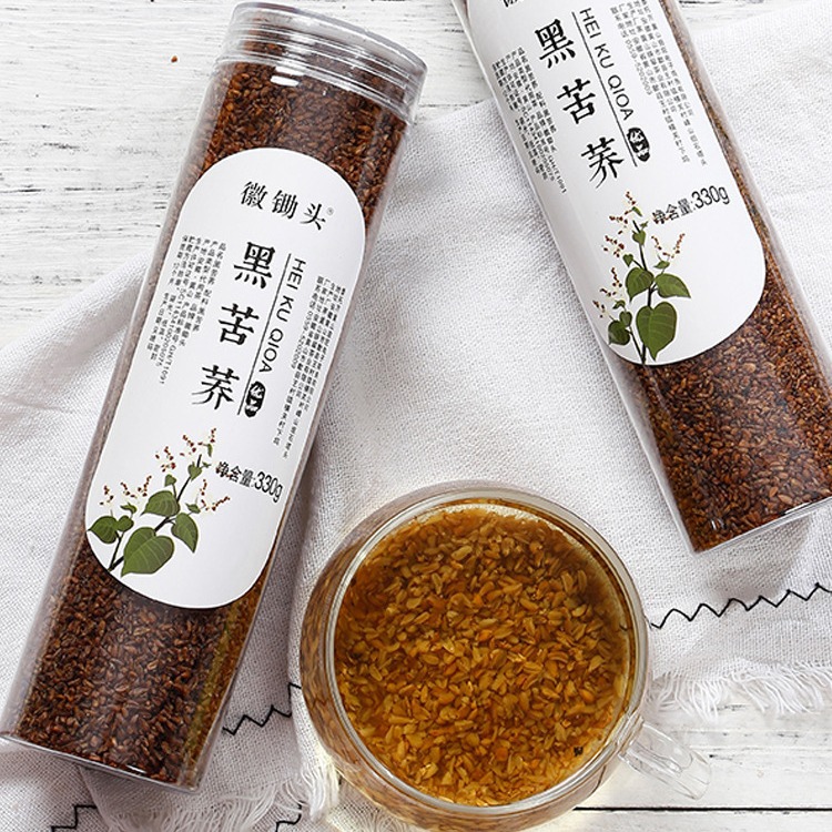 买1份发2罐 苦荞茶黑珍珠黑苦荞茶四川大凉山荞麦茶大麦茶-阿里巴巴