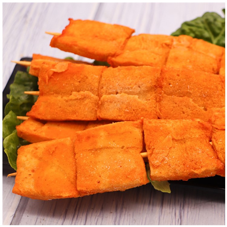 海欣豆腐串火锅烧烤吉烧大串油炸火锅麻辣烫食材 约20串1.2kg