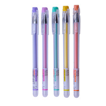 知心新款彩色热可擦中性笔学生手账标记笔G-621ER磨易擦笔记号笔