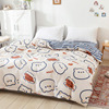 Quilt piece Cotton Single 1.5m1.8 Double bed with rice beds 200x230 student dormitory Cotton Quilt cover spring and autumn Quilt piece Cotton Single 1.5m1.8 Double bed with rice beds 200x230 student dormitory Cotton Quilt cover spring and autumn