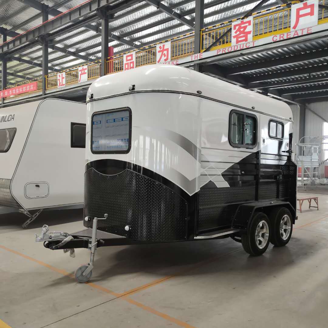 厂家订制出口品质运马车  金力达运马车 金力达拖挂式运马车