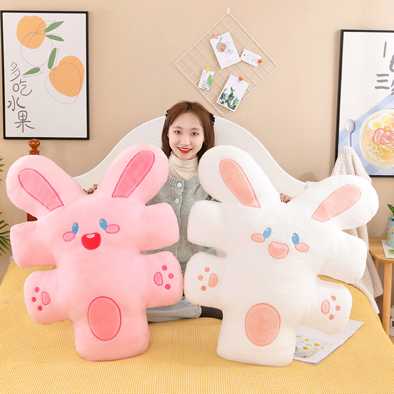 可爱卡通有钱兔小兔毛绒玩具布娃娃儿童公仔女生玩偶跨境外贸批发