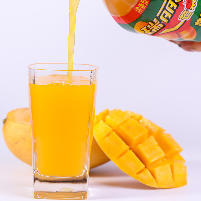 瑞丽江芒果汁大瓶浓香型芒果茶云南特产芒果味饮料餐厅饮品批发