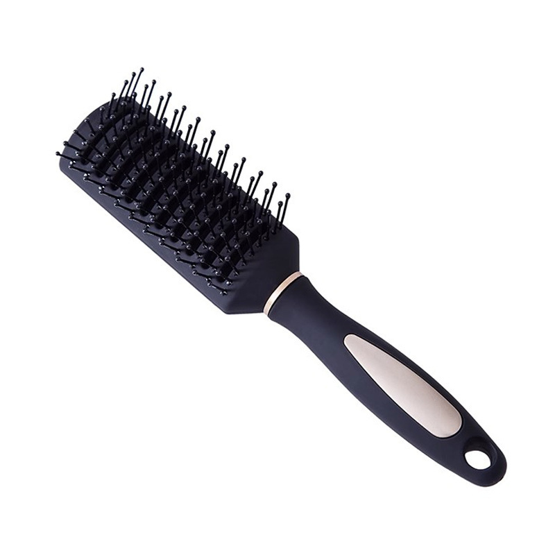Wholesale Anti-Static Airbag Massage Comb Ms. Long Hair Inner Buckle Plastic Cylindrical Roller Comb Ribs Comb
