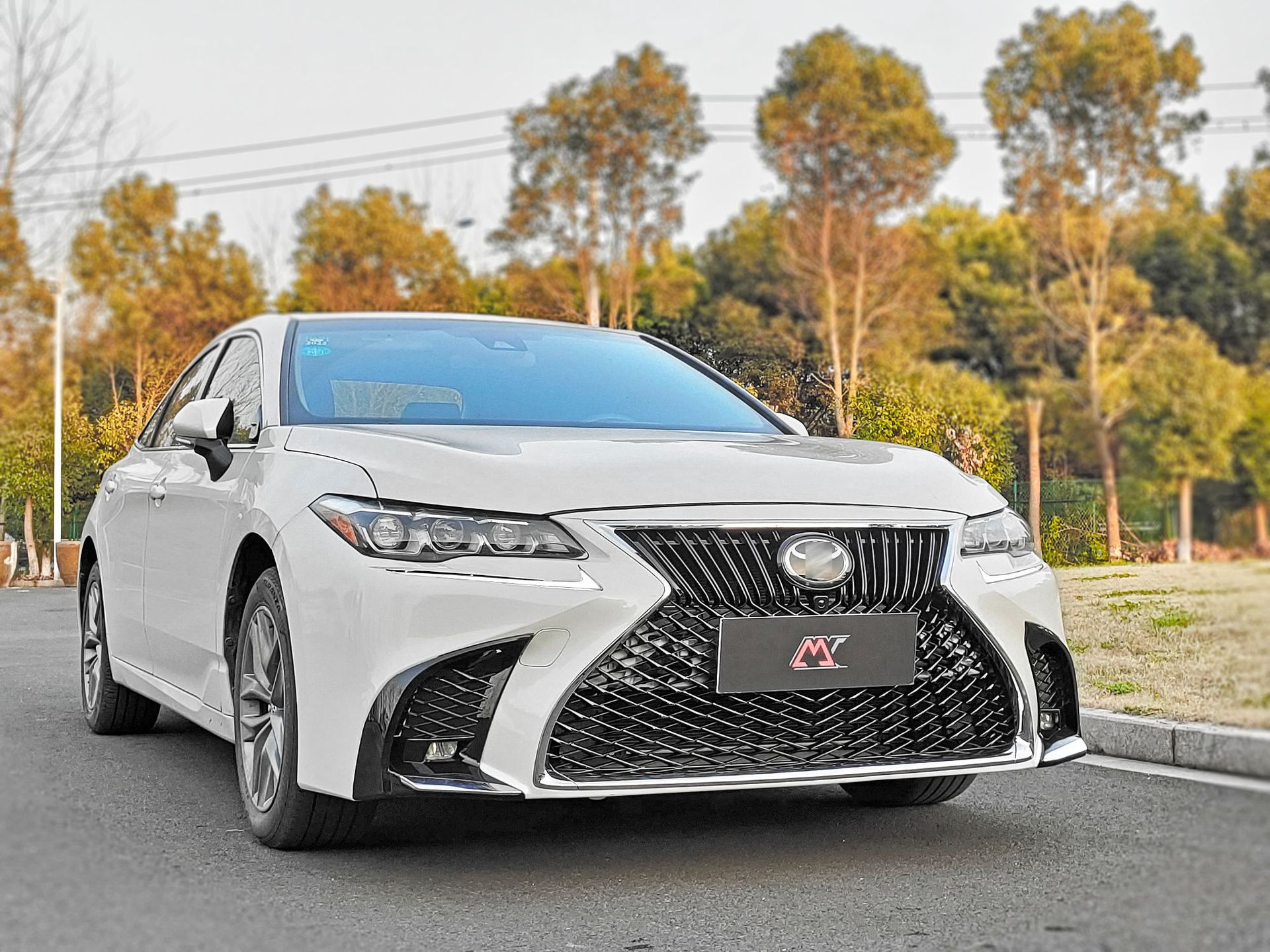 适用于19-21款丰田亚洲龙改装ls包围亚洲龙大包围前杠运动套件