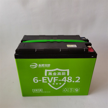 厂家供应量大从优电动车用48v60v48.2ah振盟黑金高能铅酸蓄电池