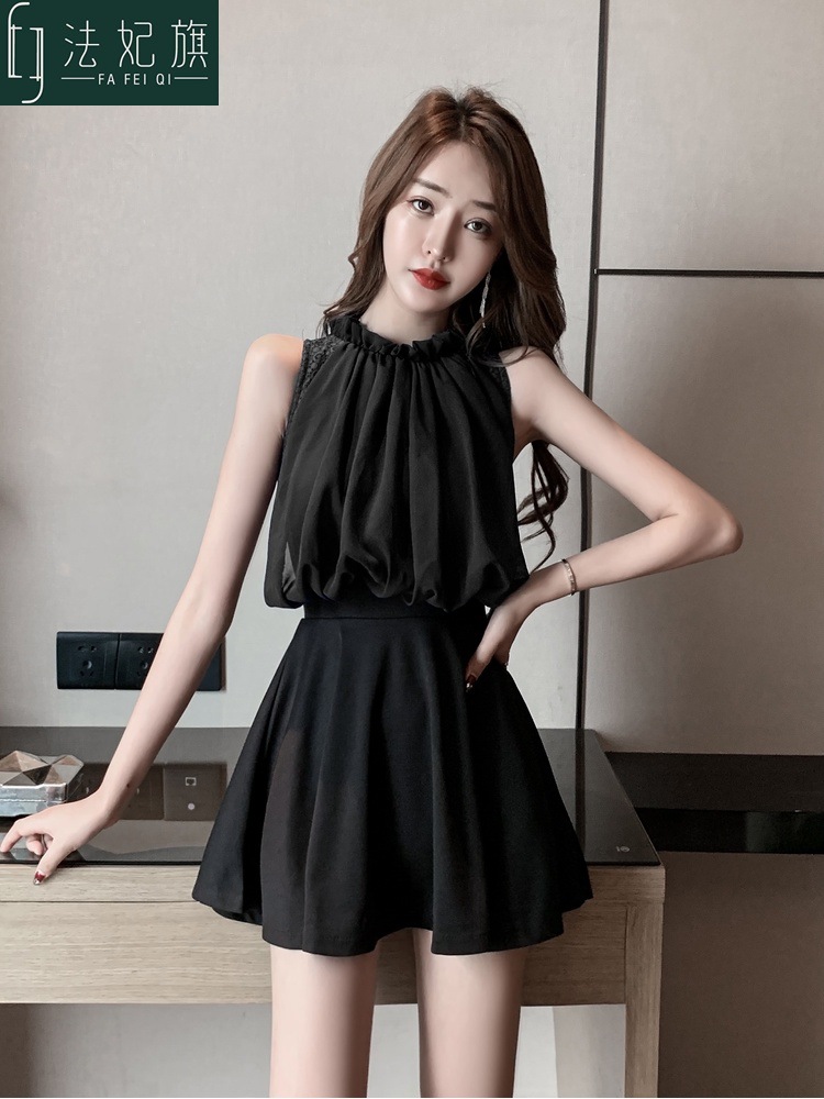 夜店装女气质女神范衣服夜场上班衣服裙子夜总会性感连衣裙遮肚子