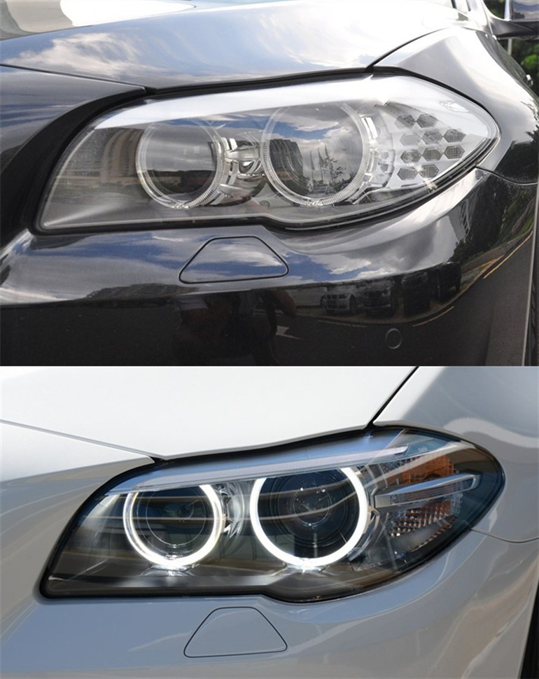 适用于适用于11-17款宝马5系大灯罩 新5系f18f10前大灯罩大灯壳有