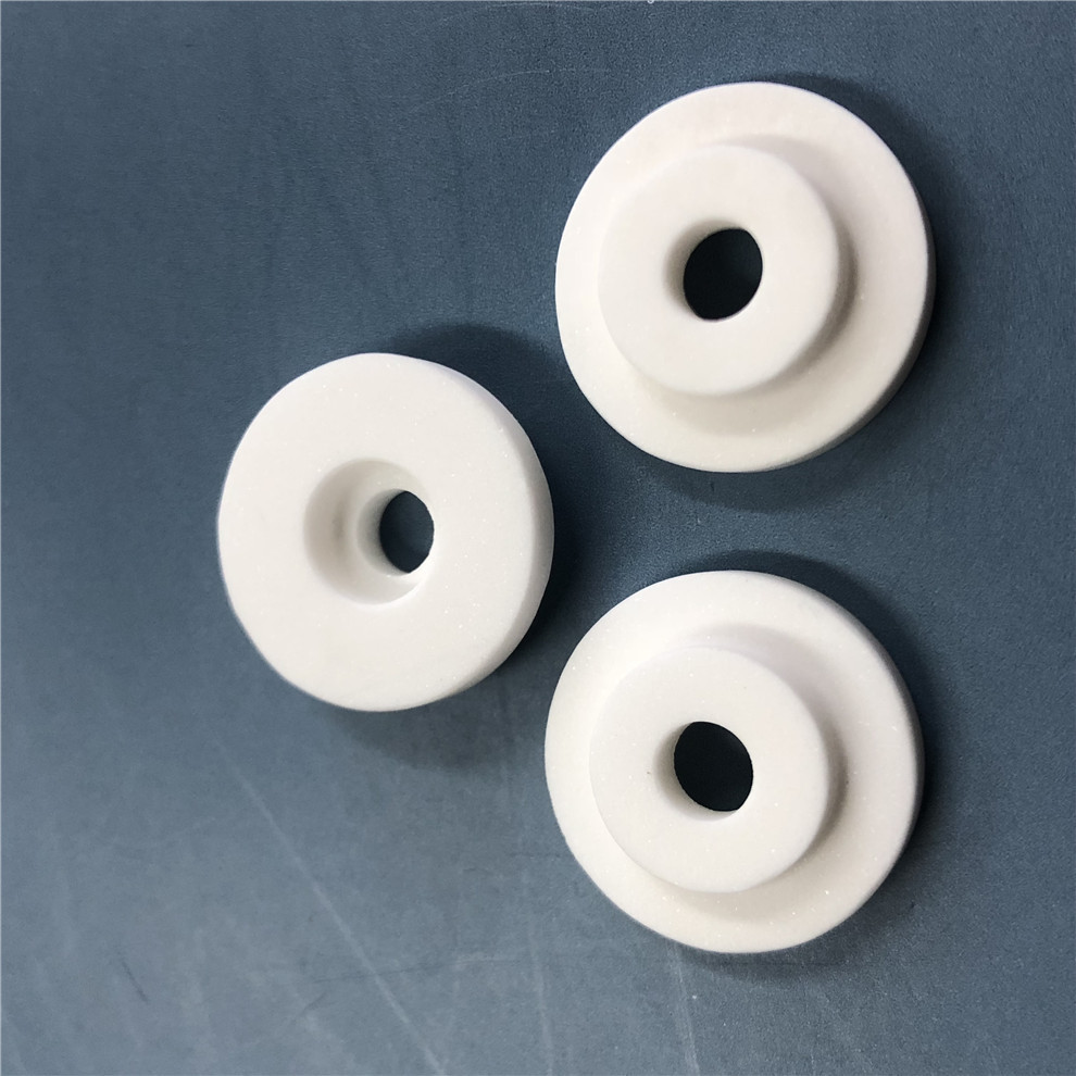 高硬度 95瓷环 氧化铝陶瓷环 精加工耐磨陶瓷件 支持定做
