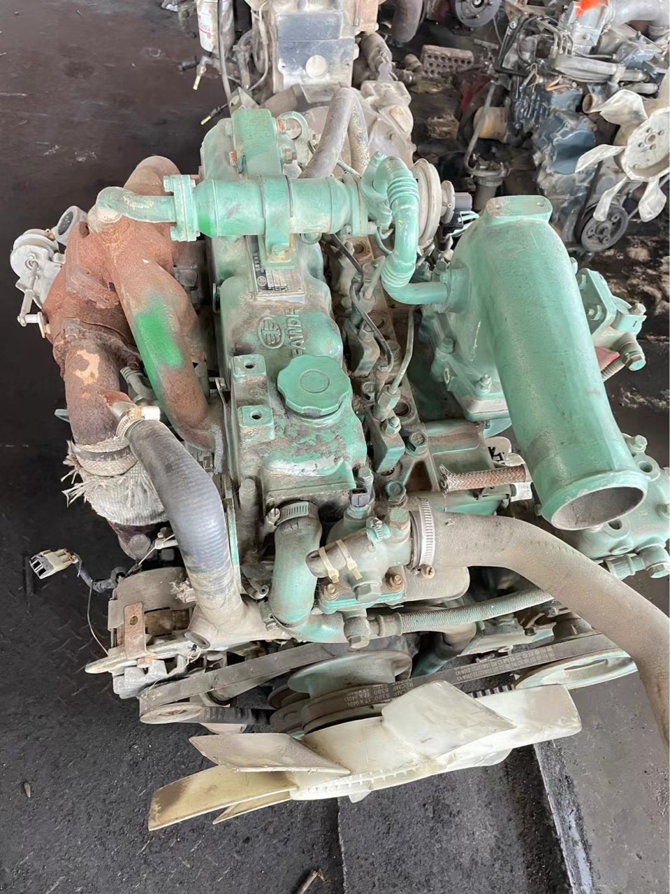 锡柴4df3大柴4113柴油发动机增压总成-阿里巴巴