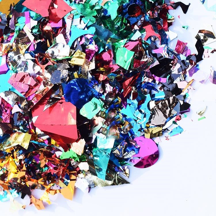 酒吧撒纸蹦迪碎纸片礼炮道具婚庆夜店工具红色包装礼花枪暴风雪