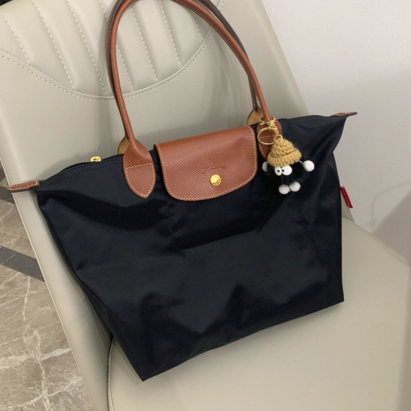 跨境专供法国龙骧包龙骧饺子包单肩斜挎折叠包腋下包托特包女包