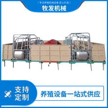 养猪设备厂家供应2.4*3.8米复合围栏母猪产床 欧式母猪分娩栏