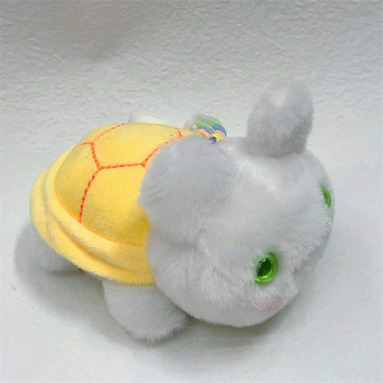 Funny Sand Carving Turtle Rabbit Cute Cartoon Cute Green Little Turtle Pendant Plush Doll
