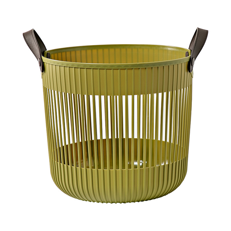 European-Style Household Dirty Clothes Basket Basket Bathroom Laundry Basket Tube Toilet Laundry Baskets Basket Clothes Finishing Storage Basket