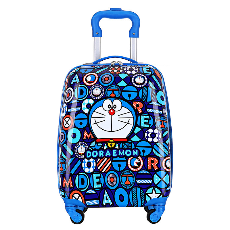 Children's Trolley Case New Cartoon Anime Student Suitcase Wholesale Large Capacity Universal Wheel Password Luggage