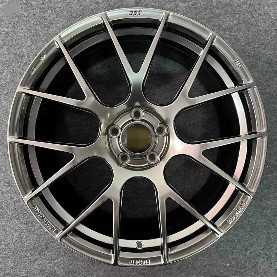 适用于宝马3系5系m345奥迪a6a特斯拉bbs锻造轮毂rev7改装19寸20寸