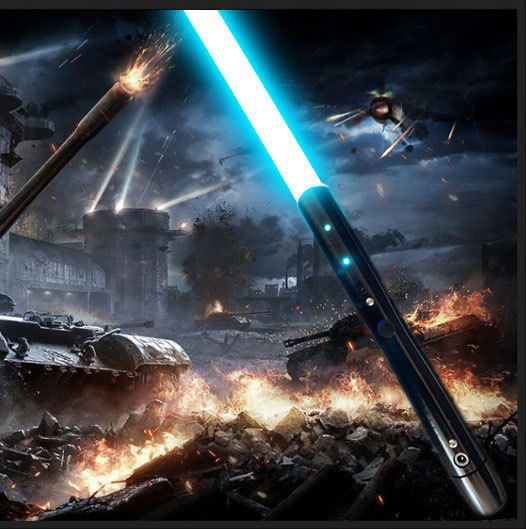 ydd亿达电暗影打光音效光剑星球大战金属激光剑儿童玩具发光发声