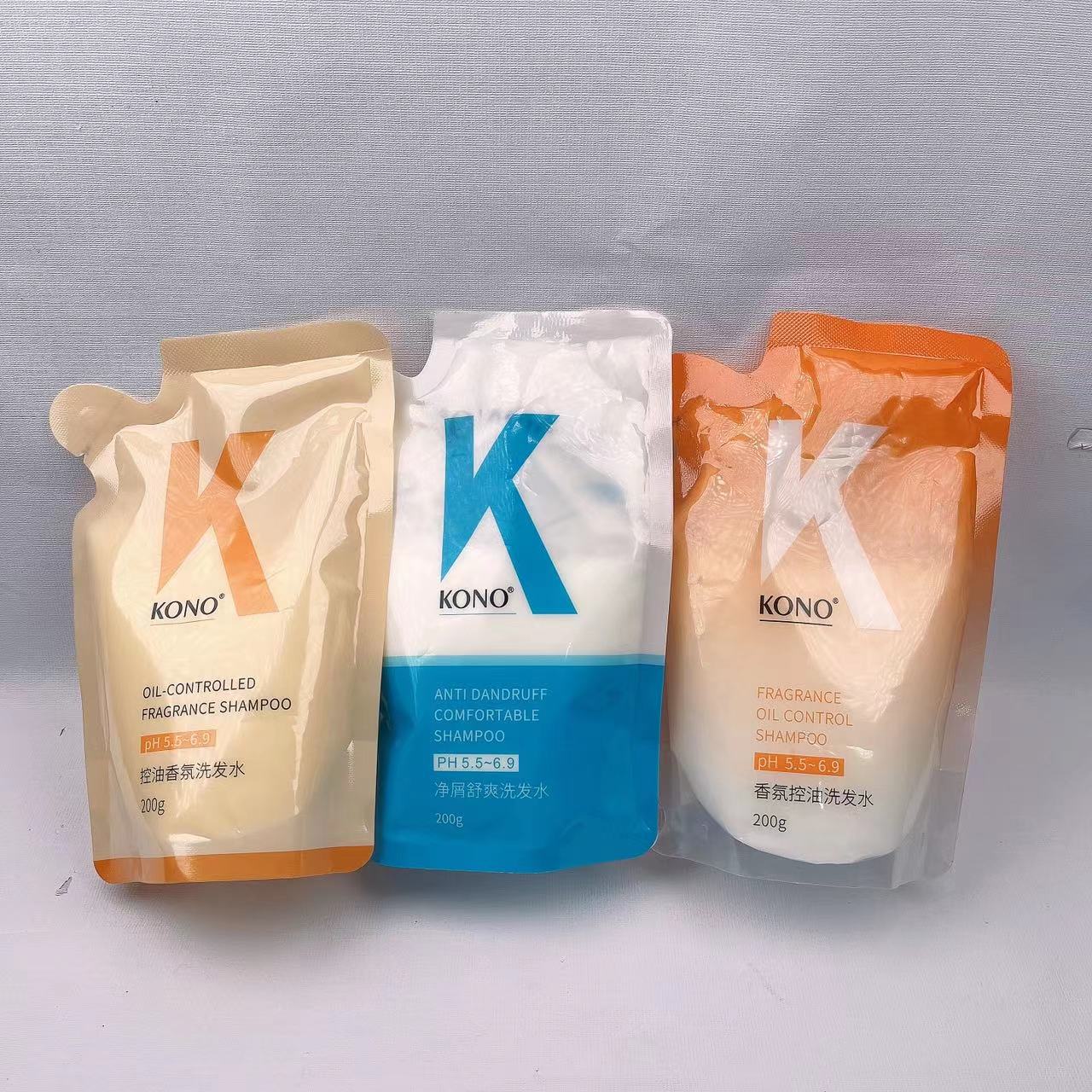 正品现货kono袋装洗发水