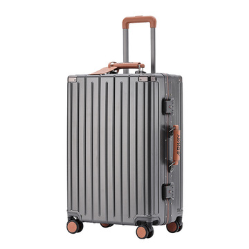 airway新款行李箱铝框万向轮高颜值拉杆箱商务旅行箱男密码登机箱