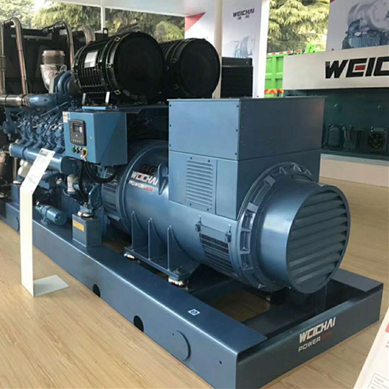 潍柴电力1100kw柴油发电机组wpg1500b7 通信工程备用发电站