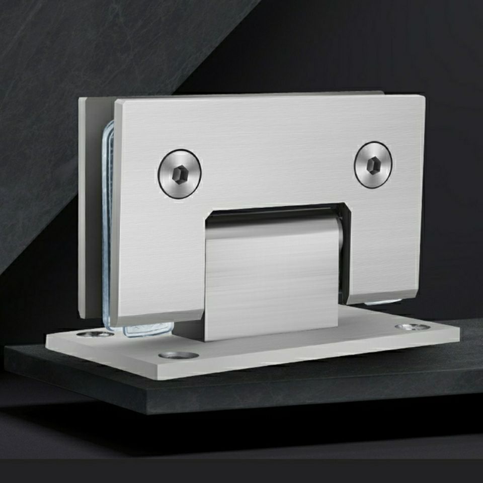 304浴室夹玻璃门合页浴室夹淋浴房无框门玻璃门夹不锈钢90度