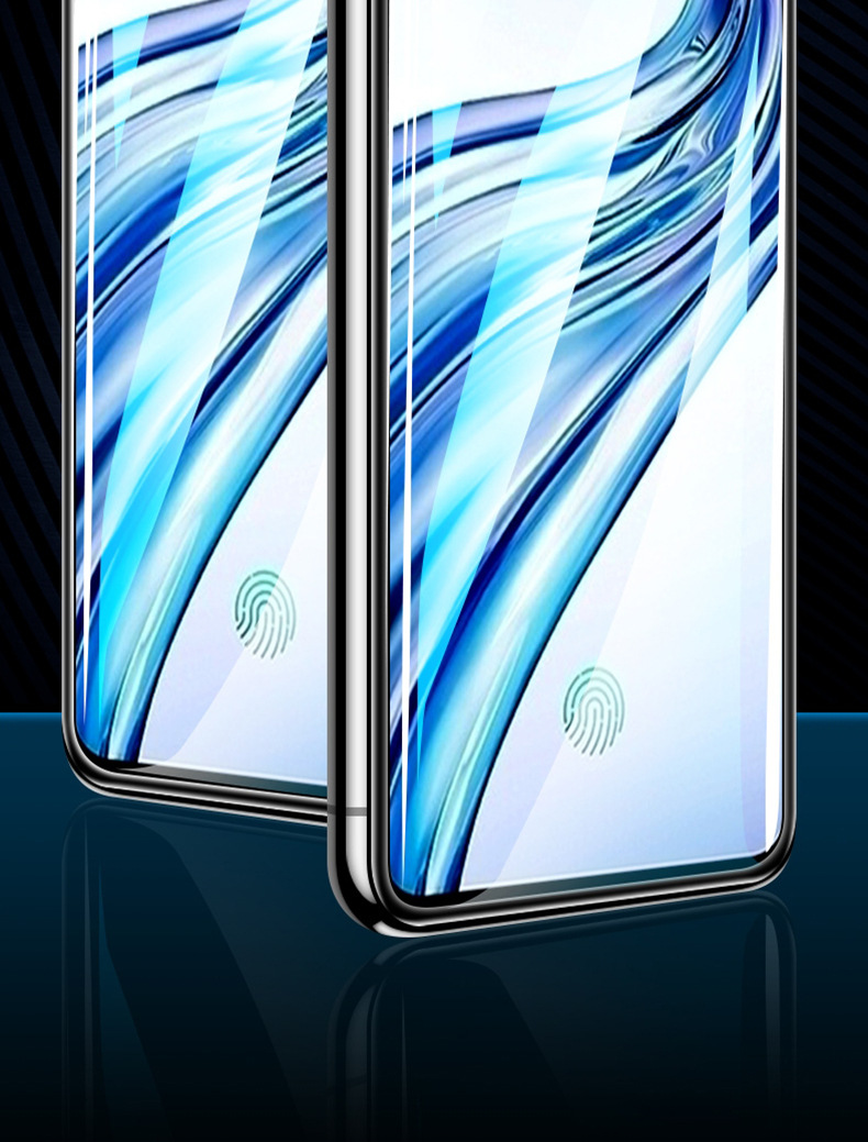 适用于红米note8高清钢化膜note8pro气囊边防爆手机保护贴膜批发