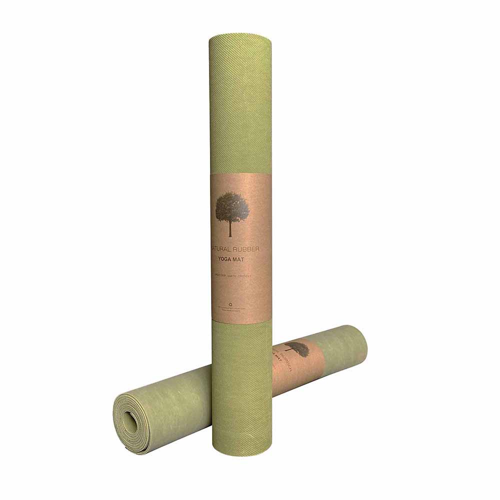 Natural Rubber Yoga Mat Natural Rubber Yoga Mat Double-Sided Non-Slip Jade Style Full Rubber