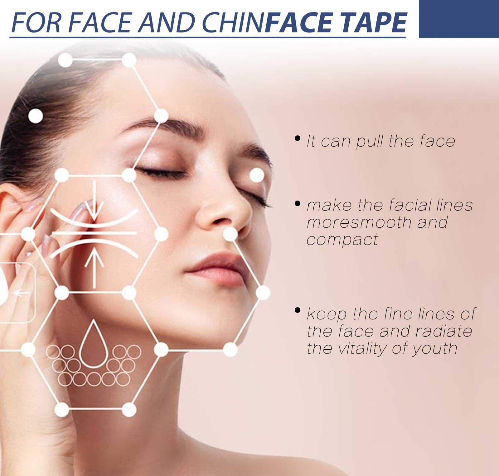 Eelhoe Face Lifting Paste Firming Lifting Facial Flabby Skin French Lines Fine Lines Anti-Wrinkle Lifting Face Pasters