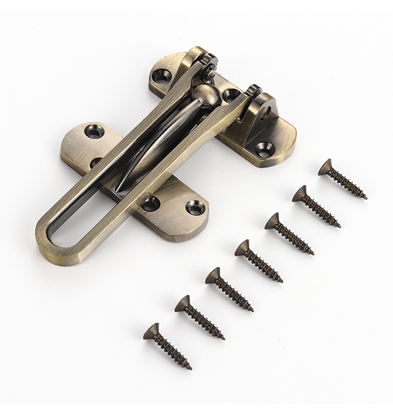 防盗扣搭扣门锁扣安全链门扣门链反锁扣保险防盗锁宾馆酒店门栓