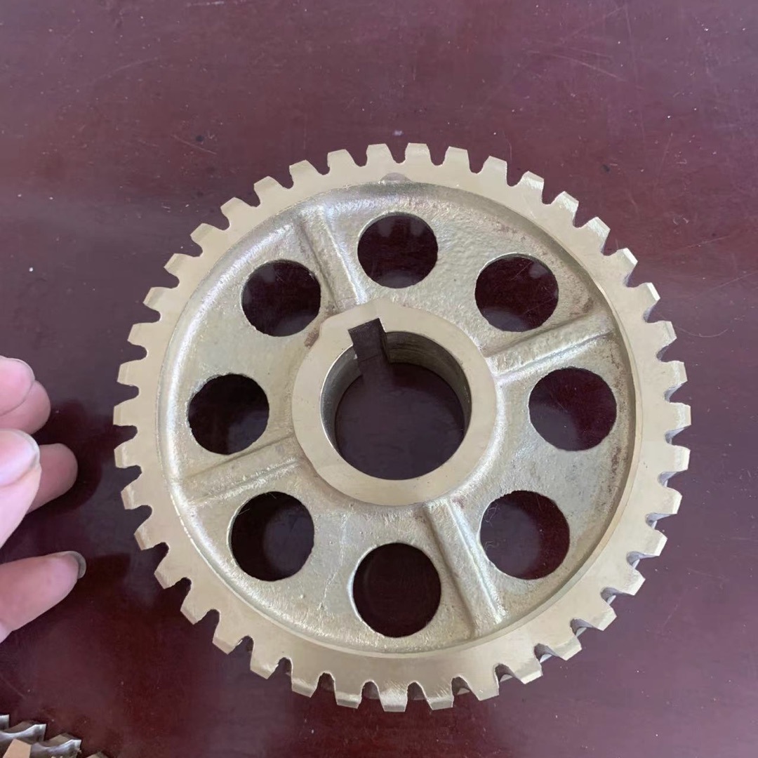 厂家定做  吊篮提升机 铜涡轮齿轮配件 减速机铜涡轮提升机配件